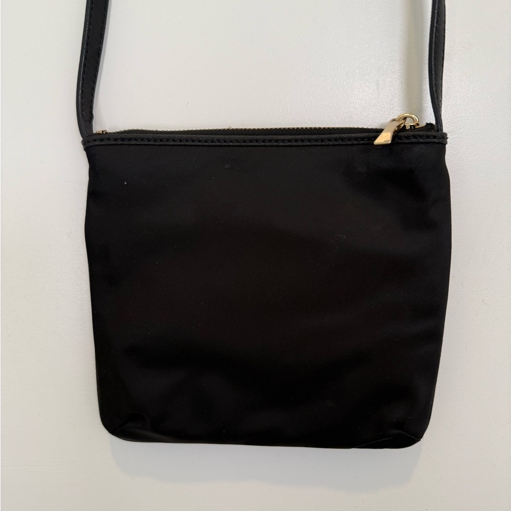 Kate Spade Black Nylon Leather On Purpose Swingpack Adjustable Crossbody Purse - Picture 5 of 8
